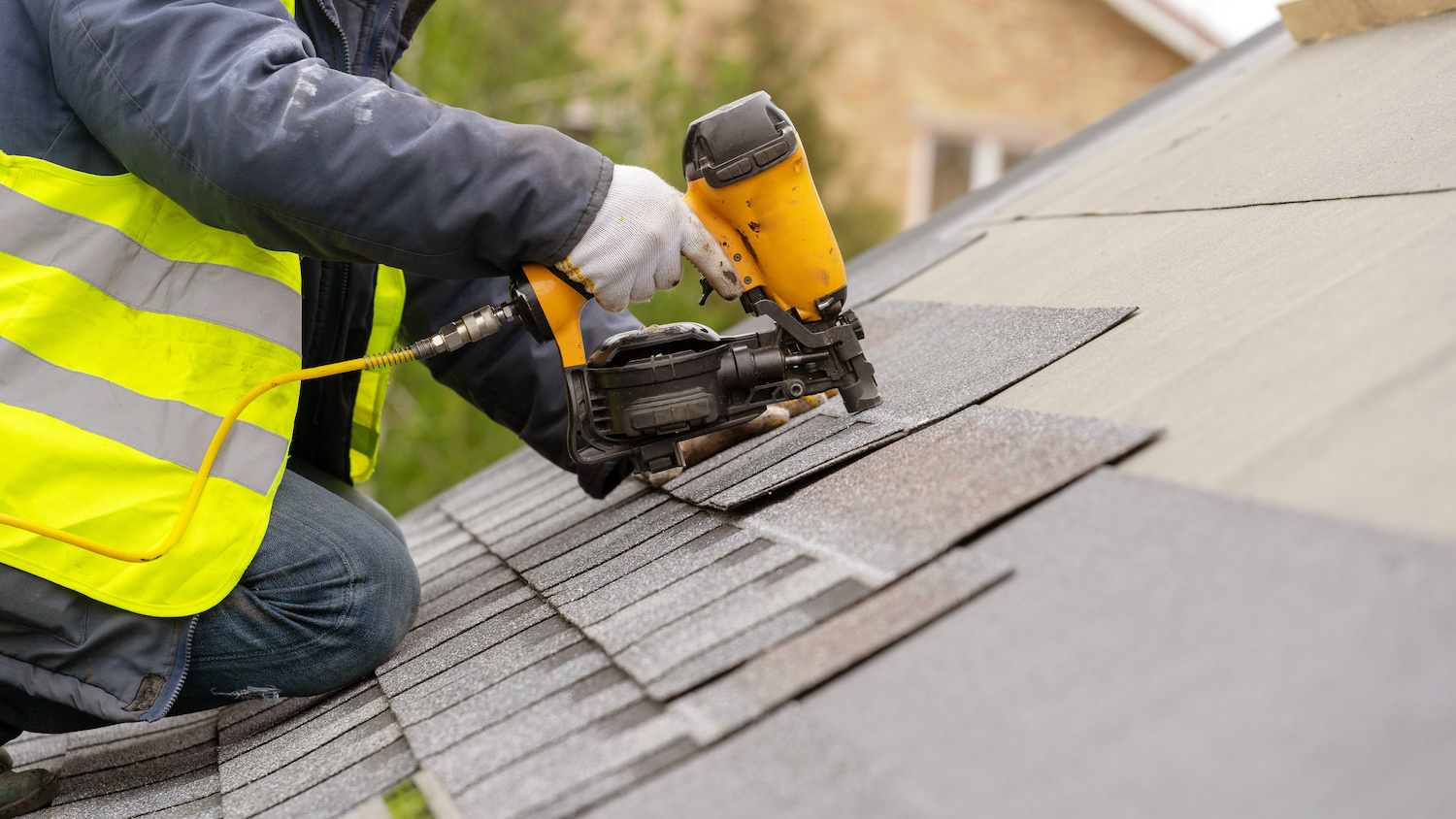 roof repair cost nailgun